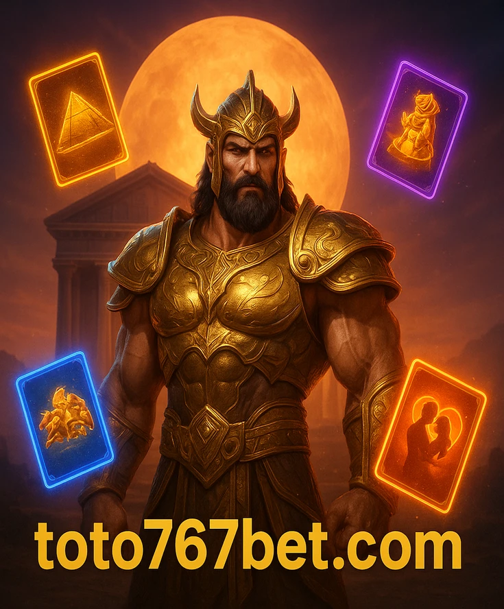 A banner from toto767 promoting the Android APK